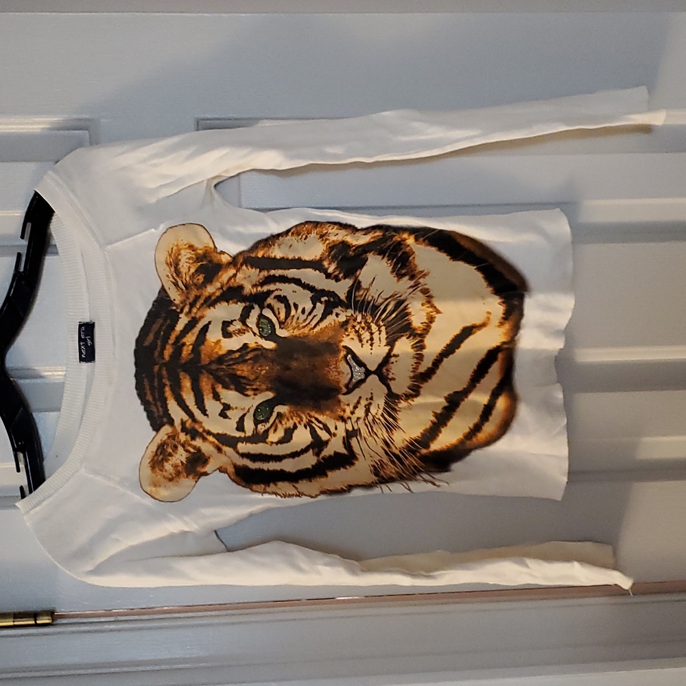 Tiger long sleeve shirt 🐯 vintage